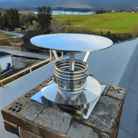 Ferdig rehabilitert pipehatt etter rehabilitering av pipe